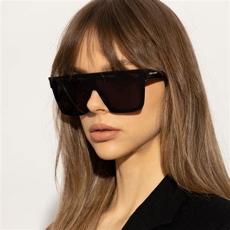 Saint Laurent SL 607 001 Sunglasses in Black